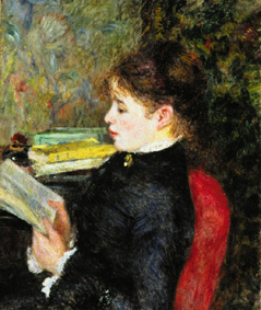 Lesende von Pierre-Auguste Renoir