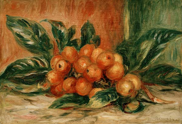 Renoir / Medlar branch / c.1900 von Pierre-Auguste Renoir