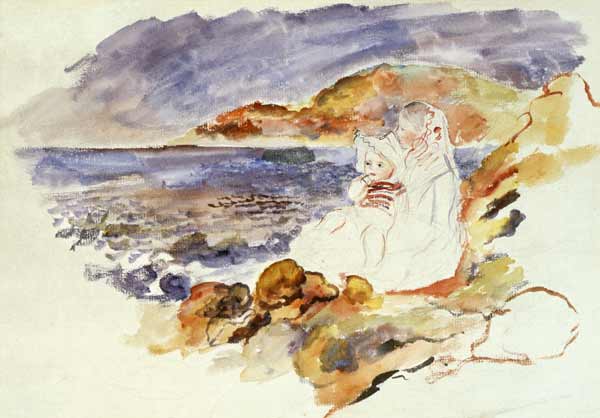 Coast Scene von Pierre-Auguste Renoir