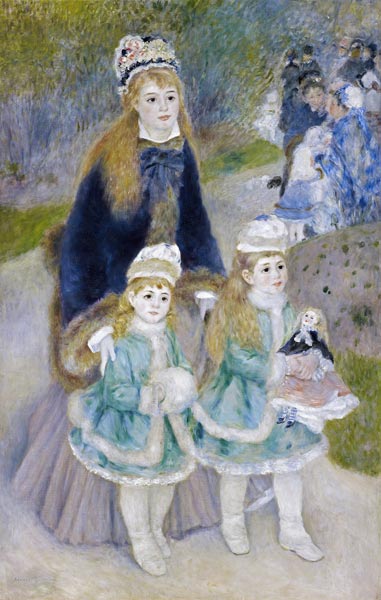 Mutter und Kinder (La Promenade) von Pierre-Auguste Renoir