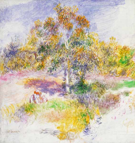 The Clearing von Pierre-Auguste Renoir