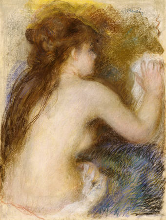 Nude Back Of A Woman von Pierre-Auguste Renoir