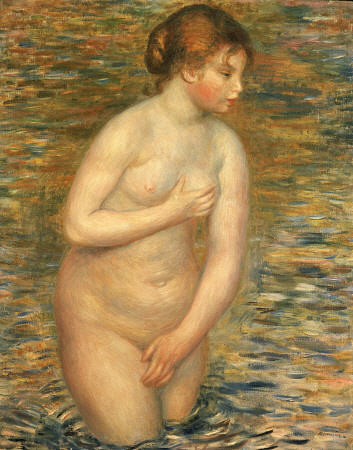 Nude In The Water von Pierre-Auguste Renoir