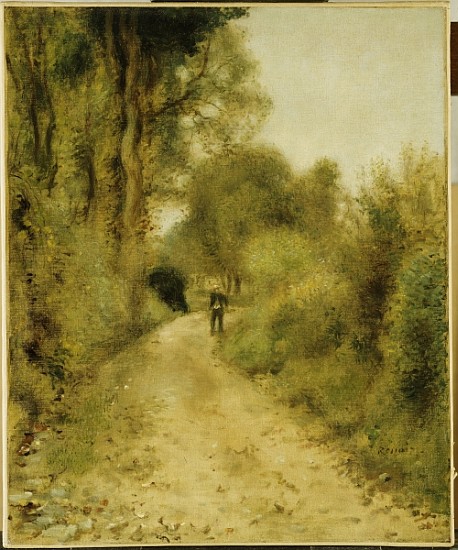 On the Path von Pierre-Auguste Renoir
