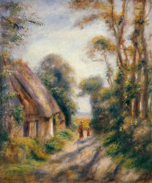 The Outskirts of Berneval von Pierre-Auguste Renoir