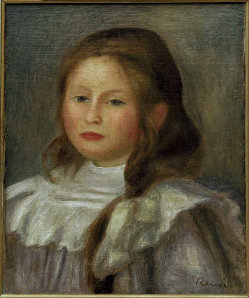 P.-A.Renoir, Porträt eines Kindes von Pierre-Auguste Renoir