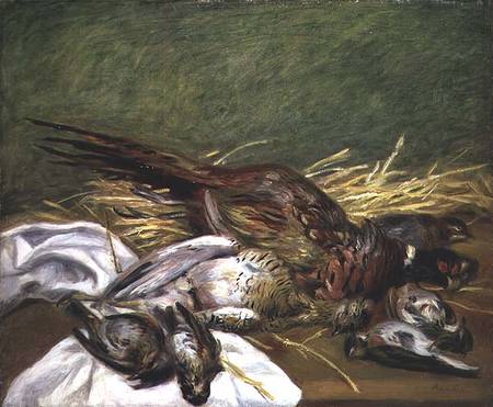 Pheasant and Thrushes von Pierre-Auguste Renoir