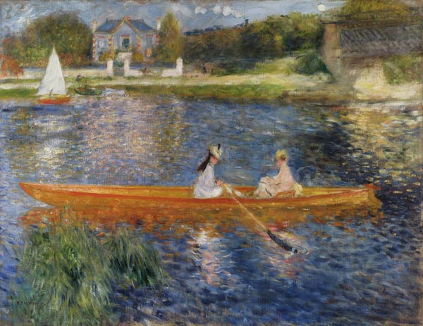 Die Seine bei Asnières (La Yole) von Pierre-Auguste Renoir