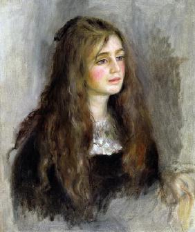 Portrait of Julie Manet (1878-1966) von Pierre-Auguste Renoir