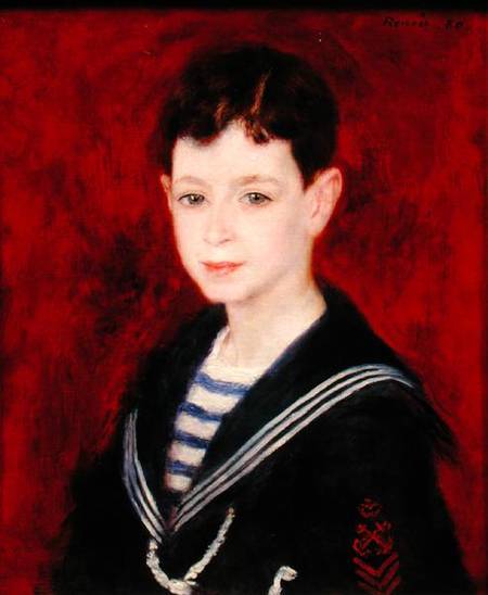 Portrait of Fernald Halphen (1872-1917) von Pierre-Auguste Renoir