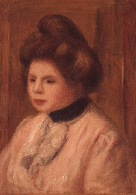 Portrait of a Lady von Pierre-Auguste Renoir