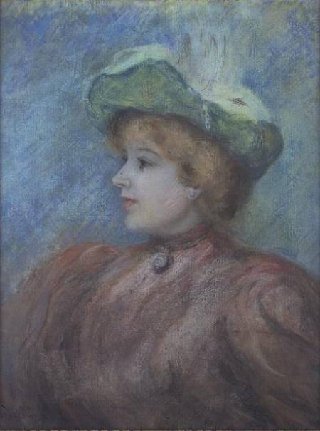Portrait of Mademoiselle Dieterle von Pierre-Auguste Renoir