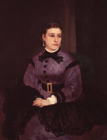 Portrait of Mademoiselle Sicot von Pierre-Auguste Renoir