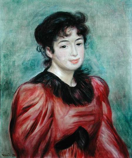 Portrait of Mademoiselle Victorine de Bellio (1863-1957) von Pierre-Auguste Renoir