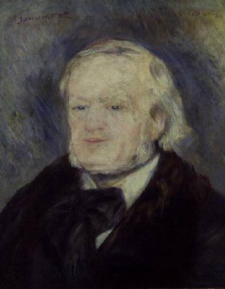 Portrait of Richard Wagner (1813-83) von Pierre-Auguste Renoir