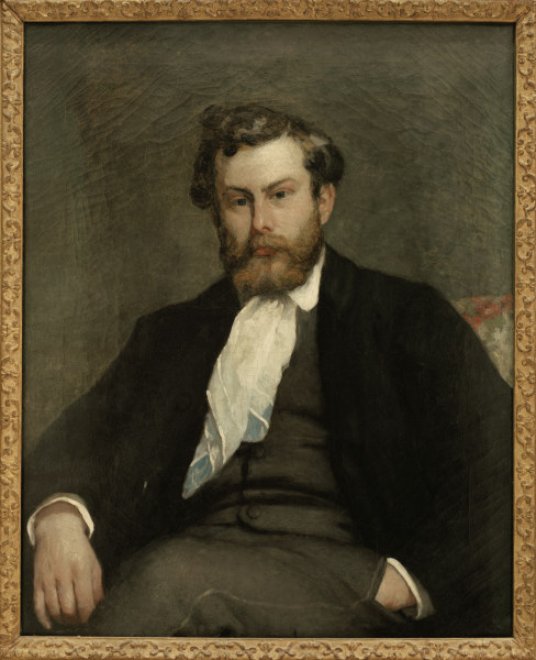 Renoir / Alfred Sisley / 1864 von Pierre-Auguste Renoir