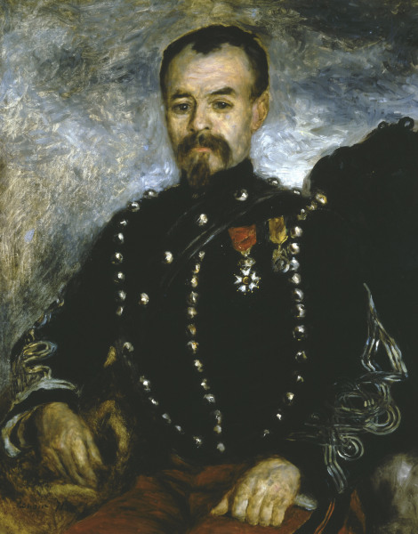 Renoir / Capitaine Darras / 1871 von Pierre-Auguste Renoir