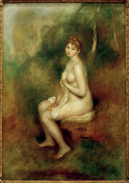 Renoir / Nu dans un paysage / 1889 von Pierre-Auguste Renoir