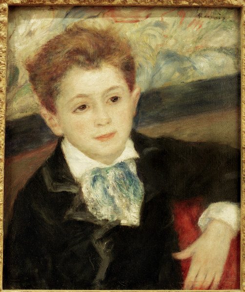 Renoir / Paul Meunier / 1877 von Pierre-Auguste Renoir
