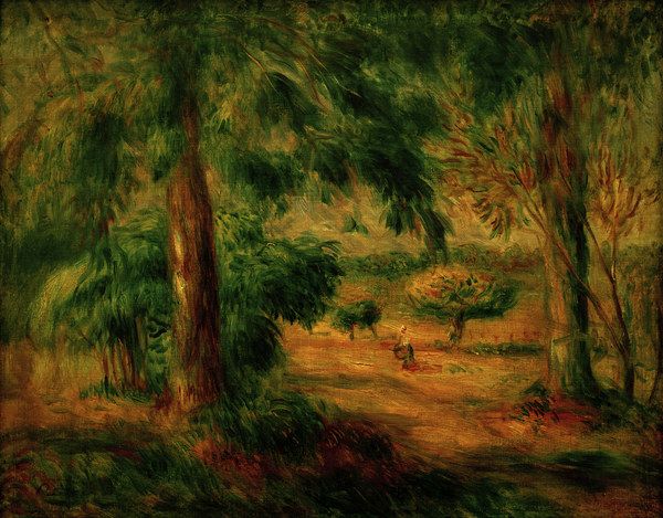 Renoir / Paysage du Midi / 1895 von Pierre-Auguste Renoir