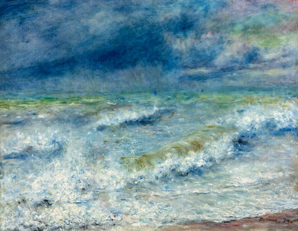 Seestück von Pierre-Auguste Renoir