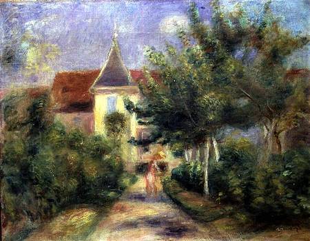 Renoir's house at Essoyes, 1906 von Pierre-Auguste Renoir
