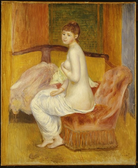 Seated Nude, Resting von Pierre-Auguste Renoir