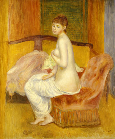 Seated Nude, Resting von Pierre-Auguste Renoir