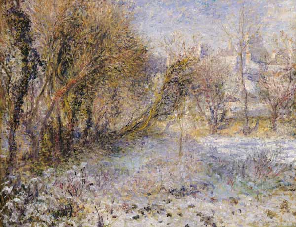 Snowy Landscape von Pierre-Auguste Renoir