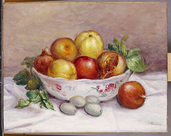 Still Life with a Pomegranate von Pierre-Auguste Renoir
