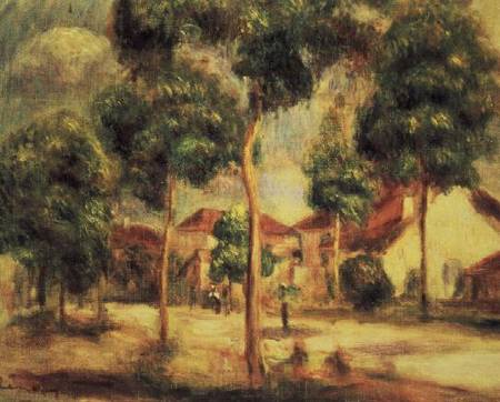 The Sunny Road von Pierre-Auguste Renoir