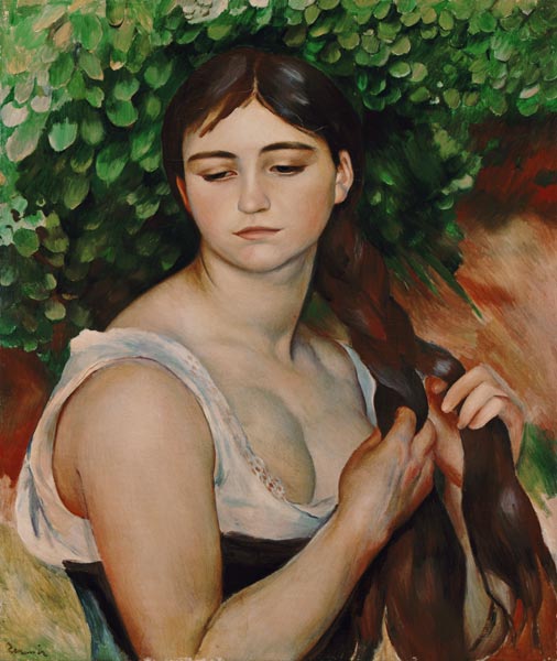 Renoir / Suzanne Valadon / 1884 von Pierre-Auguste Renoir