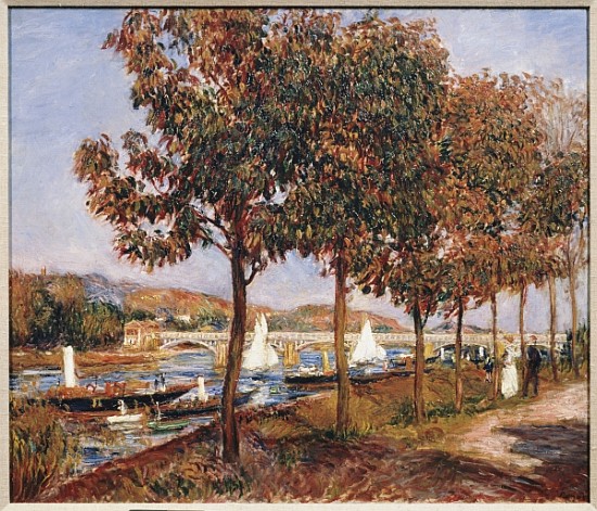 The Bridge at Argenteuil von Pierre-Auguste Renoir
