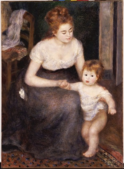 The First Step von Pierre-Auguste Renoir