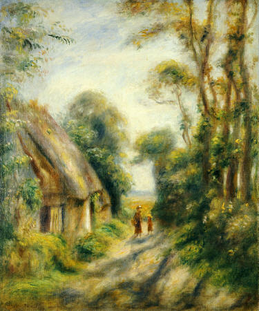 The Outskirts Of Berneval von Pierre-Auguste Renoir