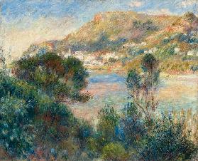 Blick auf Monte Carlo von Cap Martin 1884