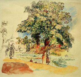 A.Renoir, Südliche Landschaft