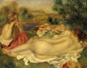 Two Bathers