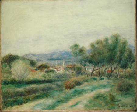 View of La Seyne, Provence von Pierre-Auguste Renoir