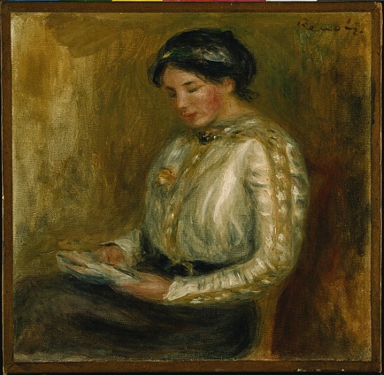 Woman Reading von Pierre-Auguste Renoir