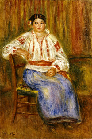 Young Romanian von Pierre-Auguste Renoir