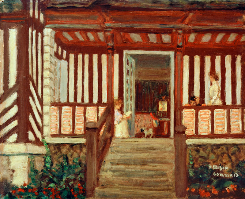 La Maison de Misia (La véranda) von Pierre Bonnard