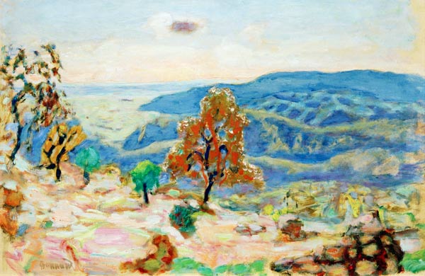 Paysage de montagne von Pierre Bonnard