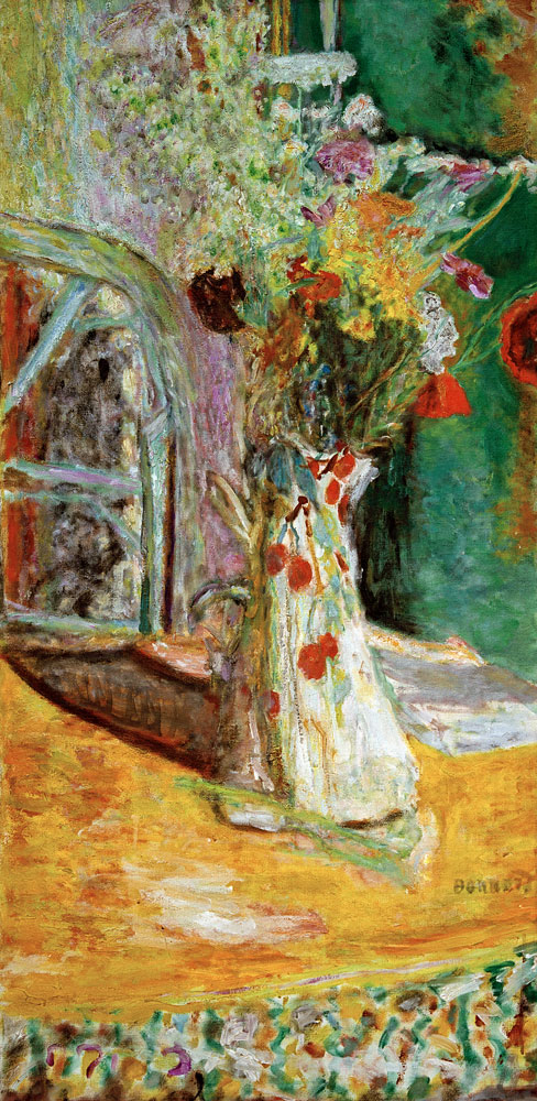 Vase de fleurs von Pierre Bonnard