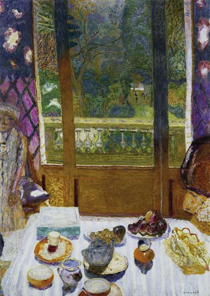 Das Frühstückszimmer von Pierre Bonnard