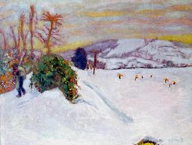 Der Schnee bei Dauphine 1910