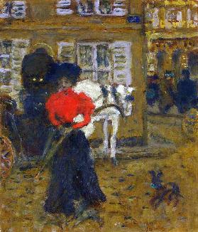 Frau auf der Straße 1894