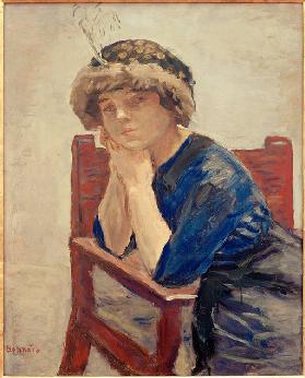La Femme a l’aigrette 1913