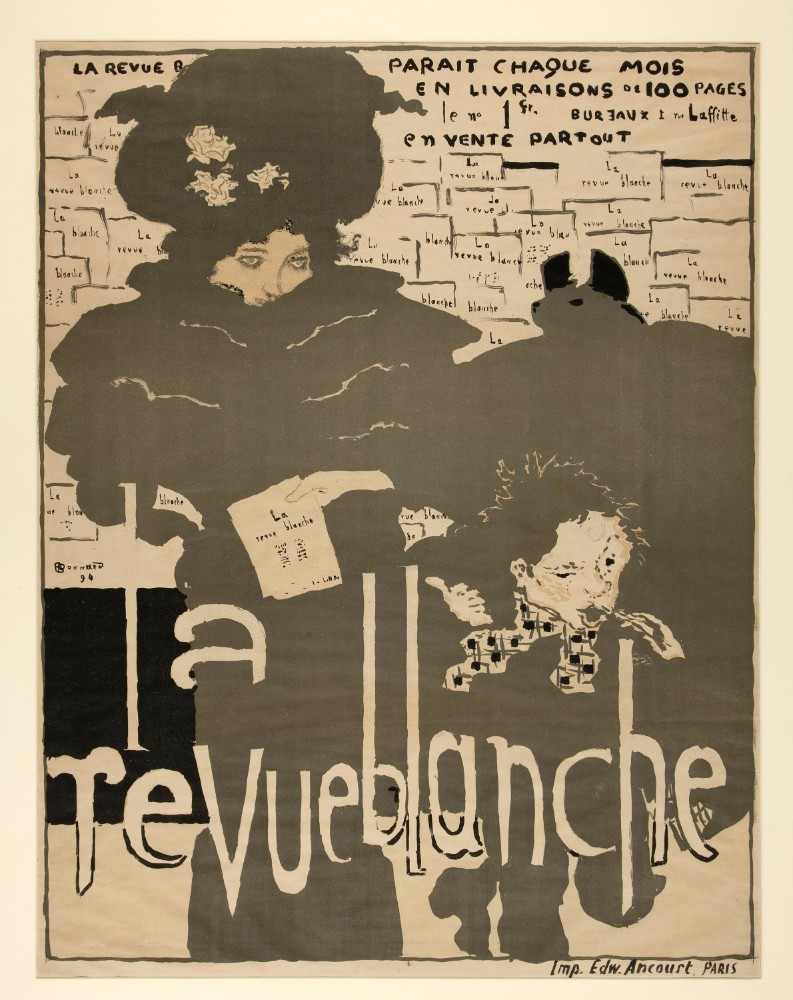 La Revue Blanche, Kneipe. 1894 von Pierre Bonnard