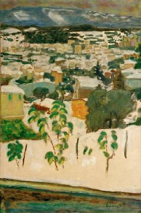Le Cannet in the Snow 1927